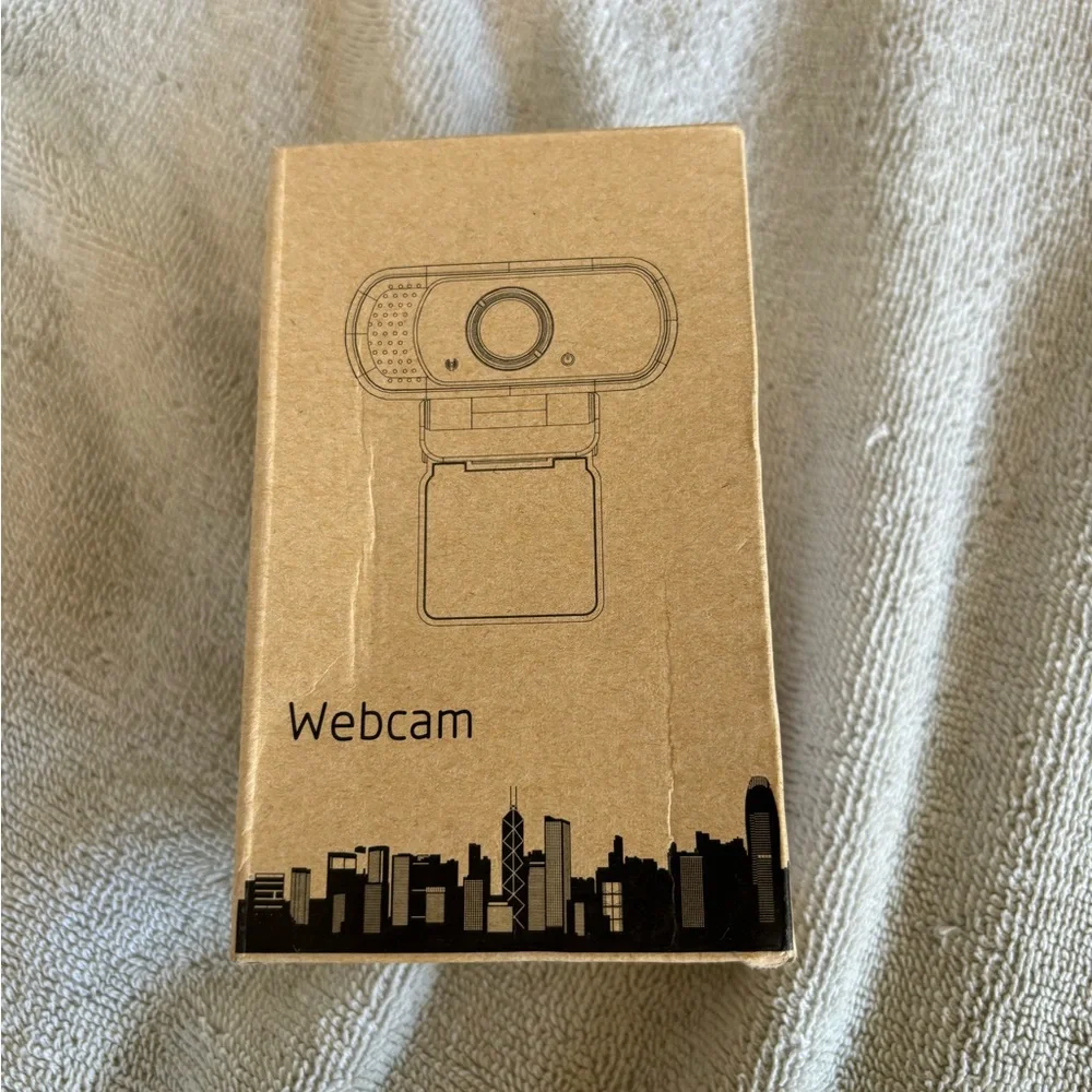 Full HD 1080P Webcam with Privacy Shutter and‎ Tripod, Pro Streaming Web Camera